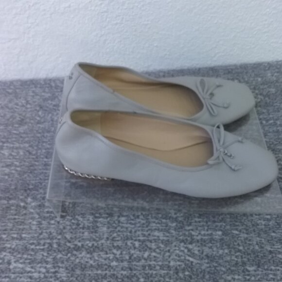 Sam Edelman Shoes Women's 9 Gray High Quality Flats Preppy Classic Chic Ballet - Picture 7 of 9